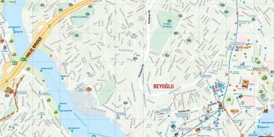 Mapa miasta Stambuł