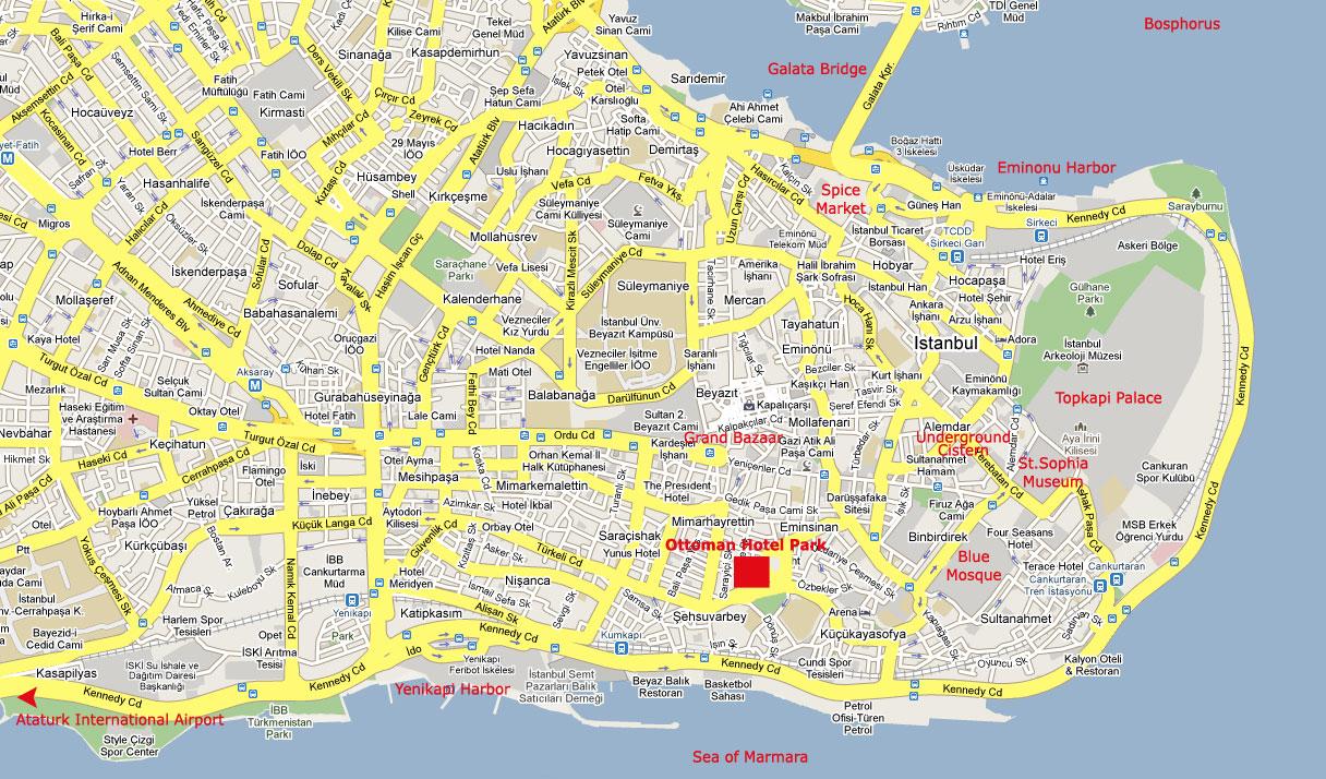 В каком районе жить в стамбуле. Карта Стамбула на русском языке с районами и улицами. Туристическая карта Стамбула район Султанахмет. Карта Стамбула с районами и улицами. Район Султанахмет в Стамбуле на карте.