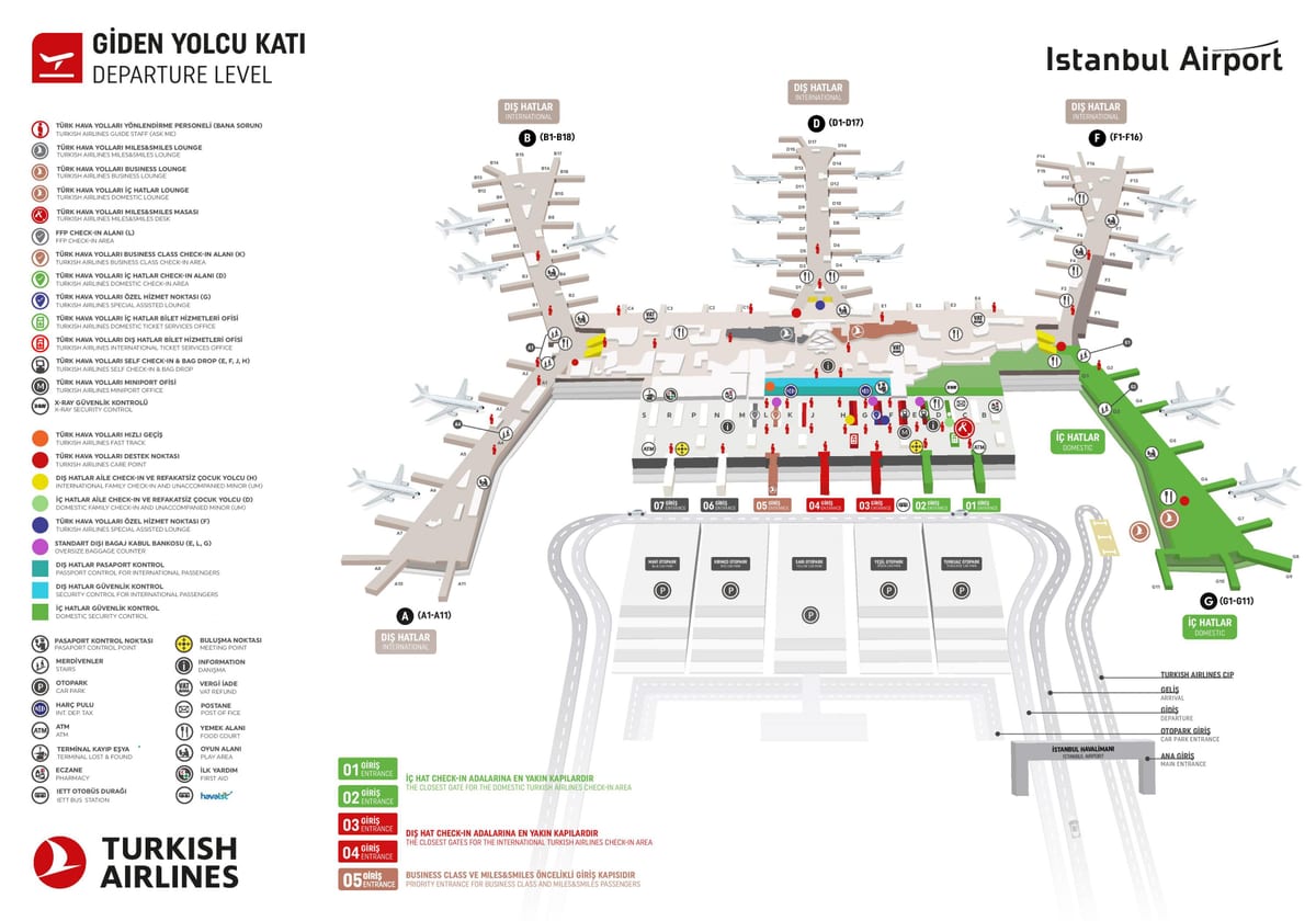 Stambuł mapa terminal