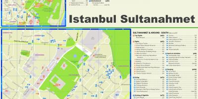 Plac Sultanahmet mapie